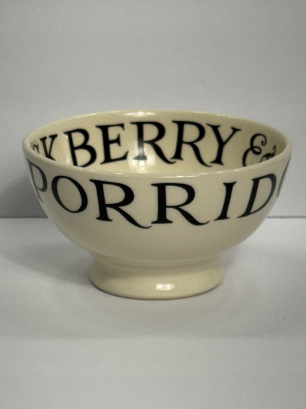 Emma Bridgewater Porridge & Cream French Bowl